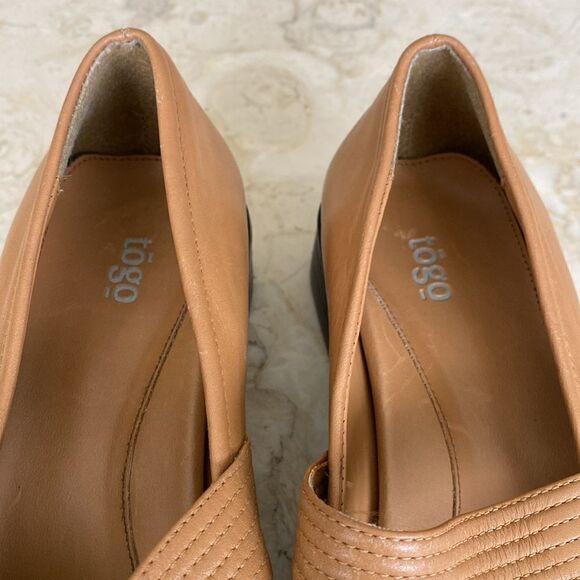 Vintage Square Toe Leather Mary Jane Shoes - Picture 9 of 12